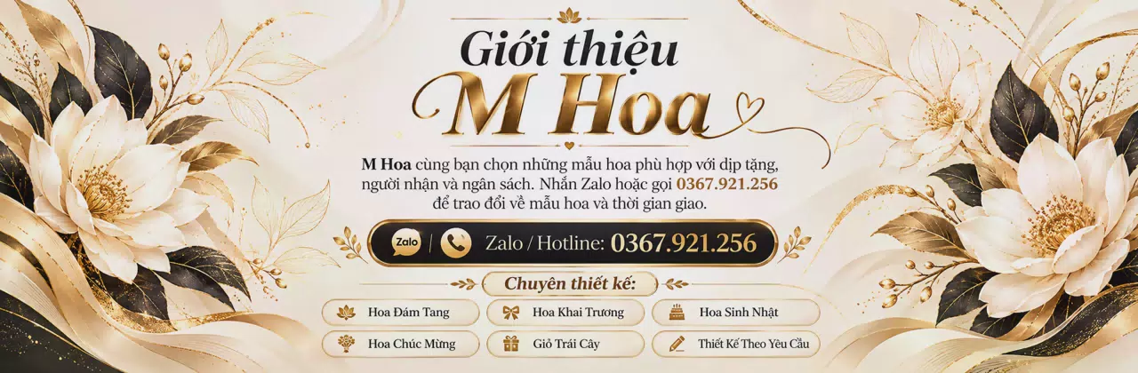 Ảnh bìa Shop hoa tươi Xã Lương Phú Vĩnh Long - Chăm chút món quà từ sắc hoa